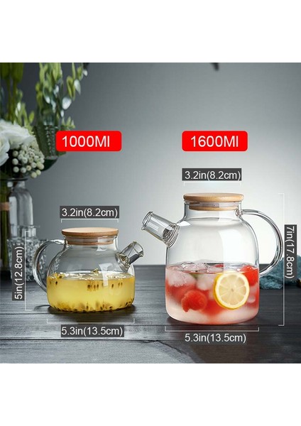 Pembe Tarzı Teaware Şeffaf Borosilikat Cam Çaydanlık Isıya Dayanıklı Büyük Şeffaf Çay Takımları Puer Su Isıtıcısı Ev Çiçek Çaydanlıklar (Yurt Dışından) indirimleri