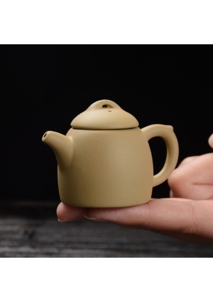 D Stili Mor Kil Çay Pet Mini Parmak Demlik Çay Pet Küçük Cep Çay Seti Süsler Çay Aksesuarları Çay Masa Dekorasyon Su Isıtıcısı (Yurt Dışından)