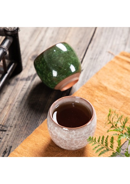 Bir Stil Kırık Seramik Çay Caddy Emaye Mini Depolama Kavanoz Ev Taşınabilir Seyahat Çay Caddy Küçük Nesne Saklama Kabı Ev Dekor (Yurt Dışından) fırsatları