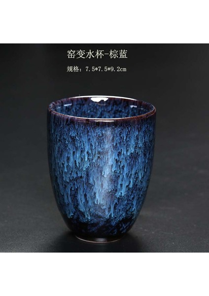 G Tarzı 3 ADET-200ML Fırın Değişimi Çin Seramik Bardak Japon Tarzı Porselen Kung Fu Çay Fincanları Çömlek Ev Kahve Drinkware (Yurt Dışından)