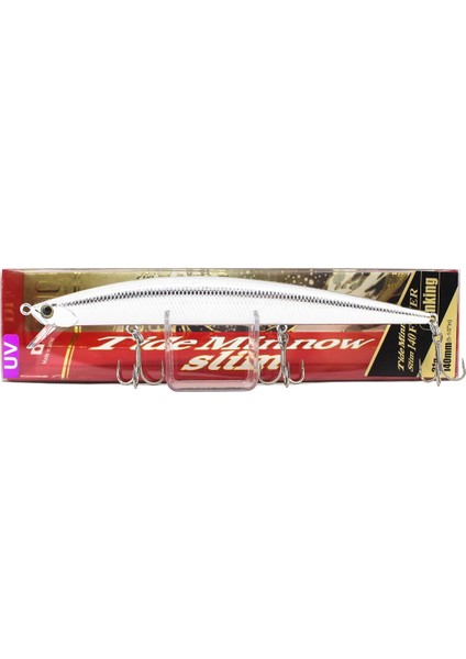 Tide Minnow Slim 140 Flyer MCC0522 Uv Silver Slash Bait