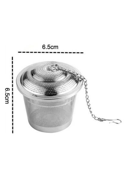M Tarzı 304 Paslanmaz Çelik Çay Topu Süzgeç Örgü Bitkisel Demlik Filtre Çay Yaprağı Baharat Çay Süzgeç Çaydanlık Için Mutfak Aracı (Yurt Dışından)