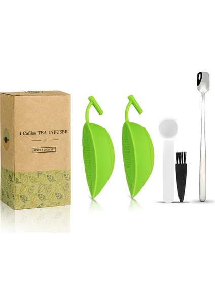 10 Filtre Stili Silikon Çay Filtresi Yaratıcı Yapraklar Şekilli Komik Bitkisel Çay Poşeti Yeniden Kullanılabilir Demlik Kahve Difüzör Süzgeç Demlik (Yurt Dışından)