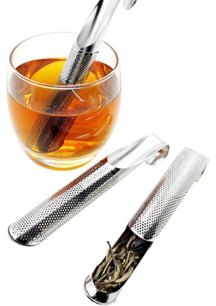 Gümüş Tarzı 304 Paslanmaz Çelik Çay Süzgeci Yaratıcı Çay Sızıntısı Çay Filtresi Demlik Bira Yaratıcı Çaydanlık Asılı Boru Kolu Aksesuarları #4 (Yurt Dışından) fiyatları
