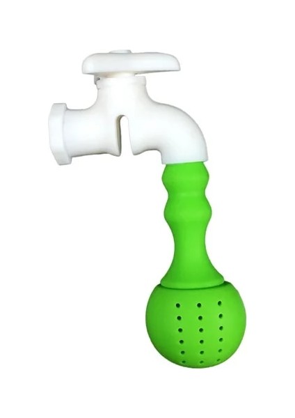 Yeşil Stil Yeniden Kullanılabilir Silikon Çay Demlik Yaratıcı Şekilli Komik Bitkisel Çay Poşeti Yeniden Kullanılabilir Kahve Filtresi Difüzör Süzgeç Çay Aksesuarları (Yurt Dışından)