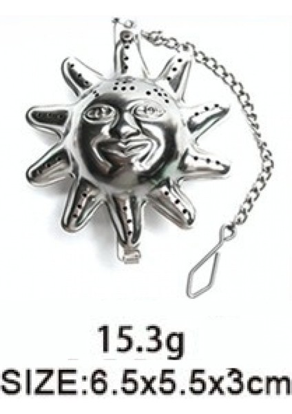 Güneş Tarzı Taşınabilir 304 Paslanmaz Çelik Çeşitli Şekiller Çay Demlik Çay Kokulu Çay Çay Drenaj Mutfak Aksesuarları Demlik Çay Bardağı Çay Filtresi (Yurt Dışından)