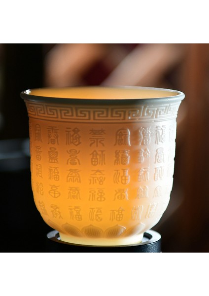 STIL05 Tarzı Beyaz Porselen Kalp Claup Keçi Fatjade Kişisel Fincan Çay Seti Seramik Ev Sahibi Fincan Numune Çay Bardağı Kung Futeacupsinglecupsmall (Yurt Dışından)