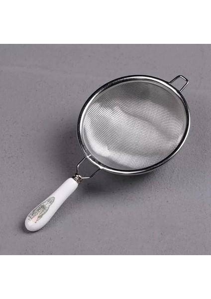 Wt-L Tarzı Çin Vintage Çay Demlik Paslanmaz Çelik Çift Örgü Çay Süzgeç Gevşek Yaprak Çay Filtresi Seramik Saplı Gongfu Çay Aksesuarları (Yurt Dışından)