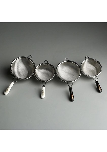 Wt-L Tarzı Çin Vintage Çay Demlik Paslanmaz Çelik Çift Örgü Çay Süzgeç Gevşek Yaprak Çay Filtresi Seramik Saplı Gongfu Çay Aksesuarları (Yurt Dışından) fırsatları