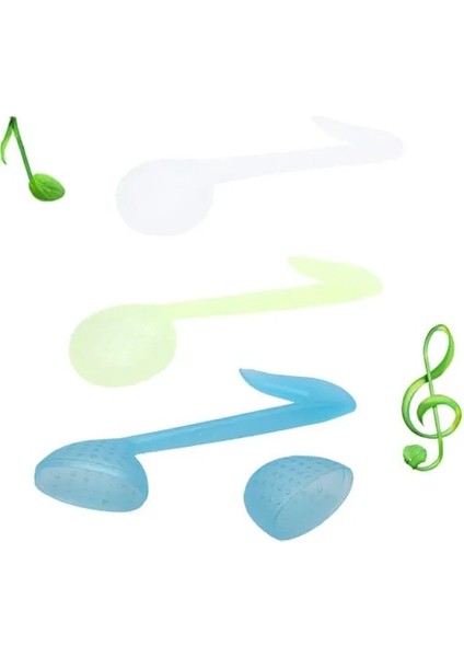 Rastgele Renk Stili Çay Süzgeci Çay Kaşığı Filtre Demlik Çay Poşeti Müzik Notu Şekli Çaydanlık Kupa Tutucu Drinkware Aracı Wzpi (Yurt Dışından) modelleri