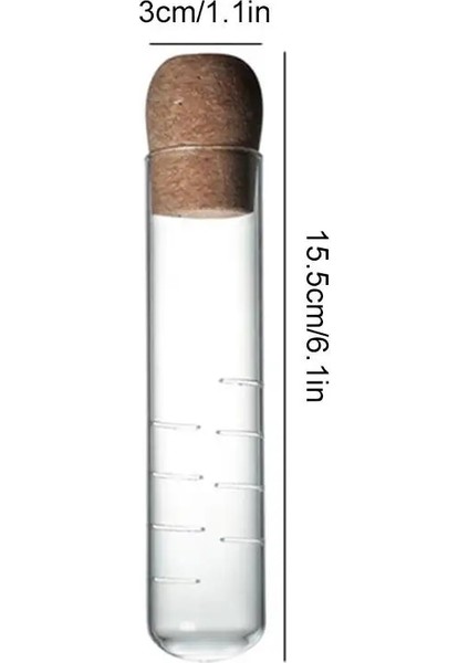 No.2 Tarzı 2021NEW Cam Çay Demlik Boş Şişe Mini Şeffaf Çay Süzgeç Cam Şişe Tüp Bira Test Tüpü Çay Seti Mutfak Gereçleri (Yurt Dışından) modelleri