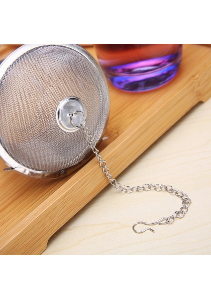 Gümüş Tarzı 2xl Paslanmaz Çelik Yeniden Kullanılabilir Baharat Demlik Topu Pişirme Demlik Dayanıklı Gümüş Örgü Bitkisel Top Çay Süzgeç Kilitleme Çay Filtresi (Yurt Dışından) indirimleri