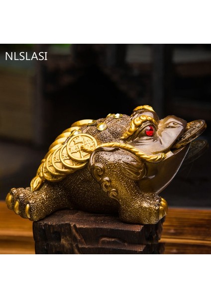 B1 - 15.5X10X7.5CM Stili 1 Adet Reçine Renk Değiştiren Çay Pet Toad Heykelcik Kurbağa Heykeli Sikke Süs ile Butik Çay Masa Dekorasyon Aksesuarları El Sanatları (Yurt Dışından) fiyatları