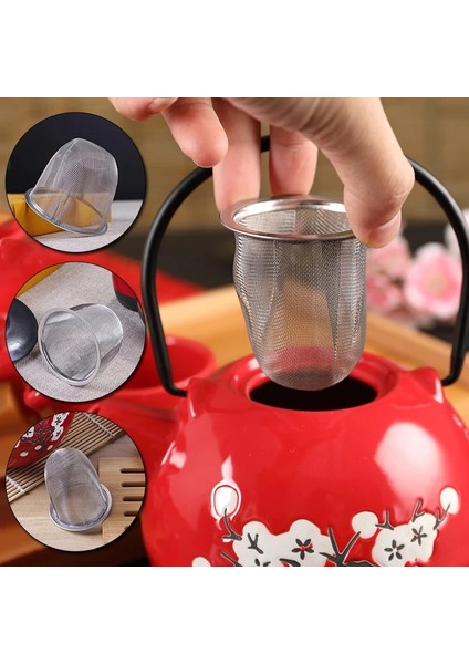 No.5 Tarzı 90MM Paslanmaz Çelik Çay Filtre Ekranı Taşınabilir Filtre Çay Süzgeçleri Demlik Fincan Çay Yaprakları Kahve Ezilmiş Filtre Süzgeç (Yurt Dışından)