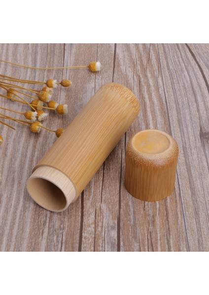 23CM Tarzı Yeni Bambu Tüp Çay Kutusu Hava Geçirmez Küçük Konteyner Baharat Depolama Kavanoz Kapaklı 3 Boyut (Yurt Dışından) modelleri