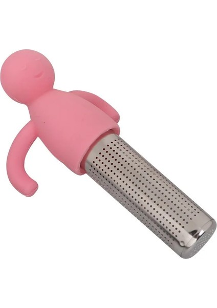 1 Adet Açık Pembe Tarzı Yaratıcı Çay Demlik Süzgeç Elek Paslanmaz Çelik Demlikler Teaware Çay Poşetleri Yaprak Filtre Difüzör Demlik Mutfak Aksesuarları (Yurt Dışından)