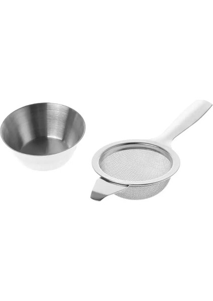 Gümüş Tarzı Paslanmaz Çelik Hasır Çay Demlik Metal Bardak Süzgeç Süzgeç Saplı Gevşek Yaprak Filtresi Mutfak Aracı (Yurt Dışından)