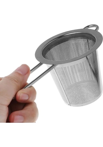 Altın Tarzı Yeniden Kullanılabilir Örgü Çay Demlik Paslanmaz Çelik Süzgeç Gevşek Yaprak Çaydanlık Baharat Kapaklı Filtre Bardak Mutfak Aksesuarları (Yurt Dışından)