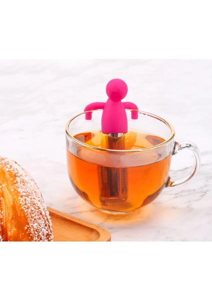 1 Adet Açık Pembe Tarzı Yaratıcı Çay Demlik Süzgeç Elek Paslanmaz Çelik Demlikler Teaware Çay Poşetleri Yaprak Filtre Difüzör Demlik Mutfak Aksesuarları (Yurt Dışından) fırsatları