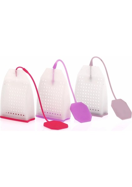 1pc Rastgele Renk Stili Silikon Çay Süzgeçleri Çay Poşeti Bitkisel Baharat Demlik Filtre Difüzör Gıda Sınıfı Kahve Çay Filtre Torbası Mutfak Kahve Çay Aracı (Yurt Dışından)