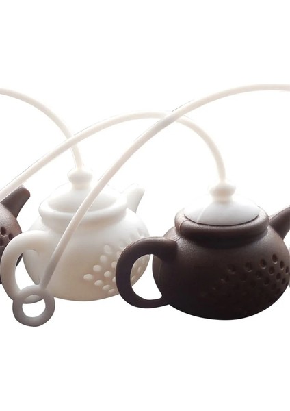 Sarı Stil Mutfak Aletleri Silikon Çay Demlik Demlik Demlemek Için Aksesuar Demlik Şeklinde Mutfak Gadget Ure Renk Yaprak Çay Süzgeç (Yurt Dışından) modelleri