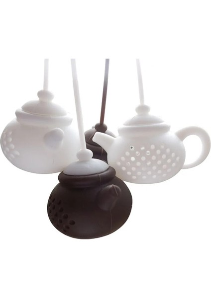 Sarı Stil Mutfak Aletleri Silikon Çay Demlik Demlik Demlemek Için Aksesuar Demlik Şeklinde Mutfak Gadget Ure Renk Yaprak Çay Süzgeç (Yurt Dışından) fırsatları