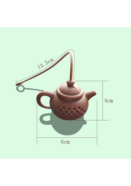 Sarı Stil Mutfak Aletleri Silikon Çay Demlik Demlik Demlemek Için Aksesuar Demlik Şeklinde Mutfak Gadget Ure Renk Yaprak Çay Süzgeç (Yurt Dışından) indirimleri