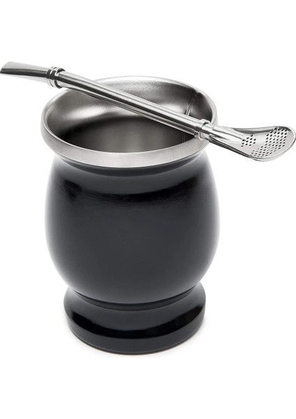 Mavi Stil Yerba Mate Doğal Kabak Çay Bardağı Seti 8 Ons Paslanmaz Çelik Mate Çay Bardağı Çift Duvarlı Bardak Kolay Temizlenebilir Bombillas Çay Bardağı Seti (Yurt Dışından) indirimleri