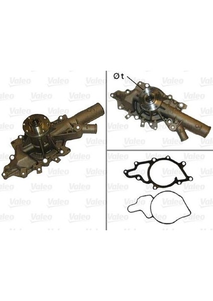 506875 Devirdaim Pompası OM611 OM612 G-Class W461 03-Sprinter 901 902 903 904 905 95-05 6112000501