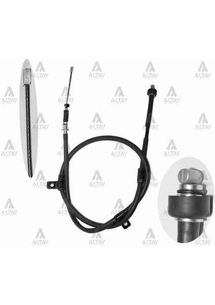 11537 Tel El Fren Elantra 04-07 Abs'li Arka Sol 597602D340
