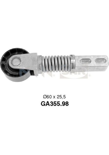 GA35598 Alternatör Gergi Rulmanı (Kollu) Megane 1.9dcı 1.9dtı (99) Scenic 1.9d (99 03) Espace Iıı 1.9d (F9Q) 8200065970