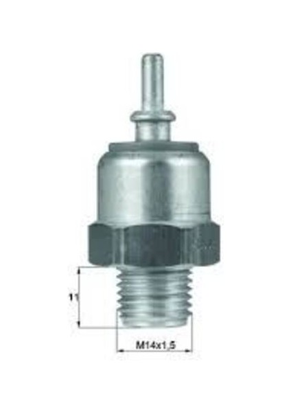 -Knecht-Behr TSW43D Fan Müşürü 85 Cc-90 cc Tekli Gri 190 W201 86-91 W124 93-95 W126 85-91 W463 90-96 65453624