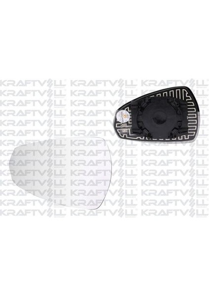 09080202 Ayna Camı Isıtmalı Asferik Sağ A3 12- 8V0857527E