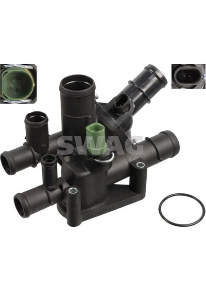 30108921 Termostat Komple 105C Otomatik Golf Iv 98-06 Bora 99-05 A3 97-03 Octavia 01-11 1.6 Bfq 06A121111A