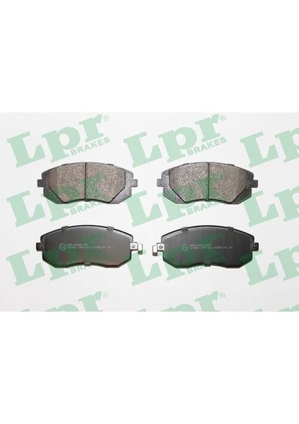 05P1363 Ön Fren Balatası Subaru Impreza 00-08 Legacy 02-08 Brz 12-Forester 02-07 26296AE160