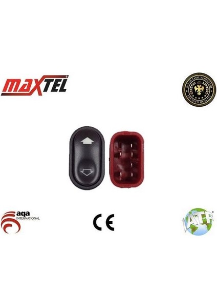 18202062 Cam Açma Anahtar Kumanda Anahtarı Transit T12 15 92-00 Transit V184 00-06 Escort Vıı 95-99 Mondeo Iı 96-00 6 Pın 95BG14529AB