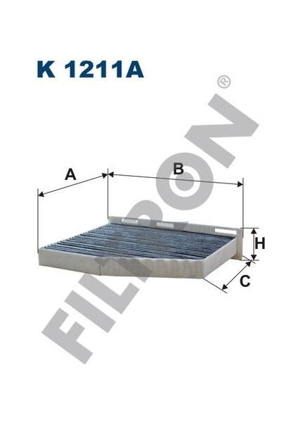 K1211A Polen Filtresi Vag 1K2819653B