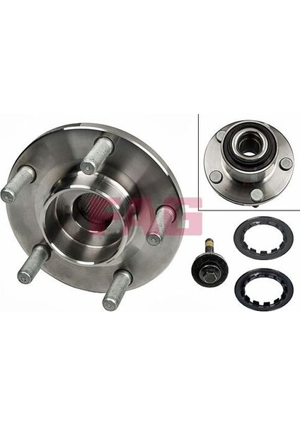 713660440 Ön Teker Rulmanı Poryalı Volvo C30 S40 Iı 06-12 V50 04-10 C70 Iı Cabrio 06-13 5 Bijon Abs'li 30730828