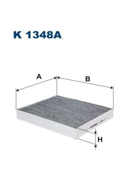 K1348A Polen Filtresi Ford Mondeo V 10 14-Karbonlu 5256078