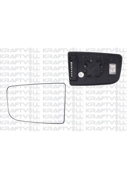 09080187 Dış Dikiz Ayna Camı Elektrikli Isıtmalı Sol Convex Camlı Crafter-Sprinter (06-) 28111533