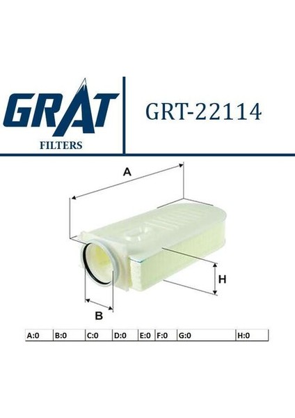 22114 Hava Filtresi OM651-W204-W212-W221-W166-W221 6510940104