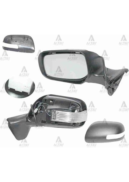 8790602200 Ayna Diş Dikiz Auris 10-12 Elektrikli Isıtmalı Sinyalli Sol 8790602200