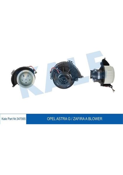 347065 Kalorifer Motoru Astra G Zafira A 1845001
