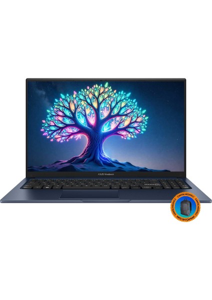 Vivobook 15 X1504ZA-NJ018A12 I5-1235U 16GB 512SSD 15.6" Fhd W11P Dizüstü BILGISAYAR-CNT013