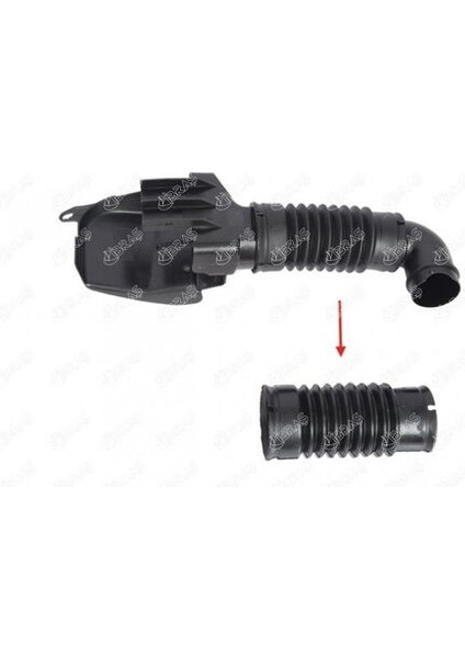 Ibraş 19771 Hava Filtre Hortumu-Plastik Boru Hariç Ford Fiesta V 1.25 1.3 1.4 1.6- Ford Fusion 1.25 1.3 1.4 1.6-Mazda 2 1.25 1.4 1.5 2S619A673AF