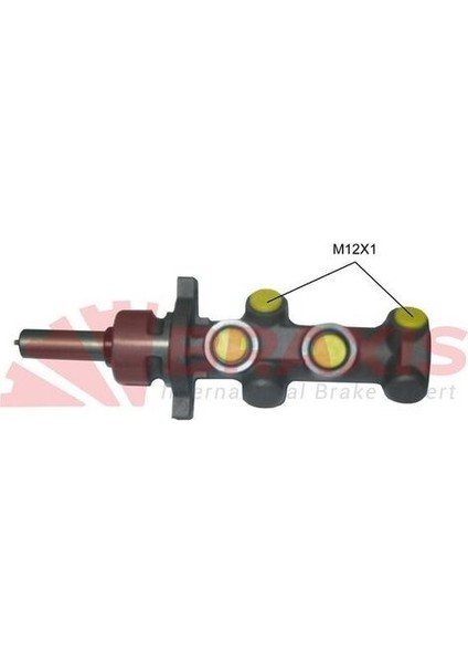 AJ0213 Fren Ana Merkezi 307 00-307 1.6 16V 22.20MM 4601.L1