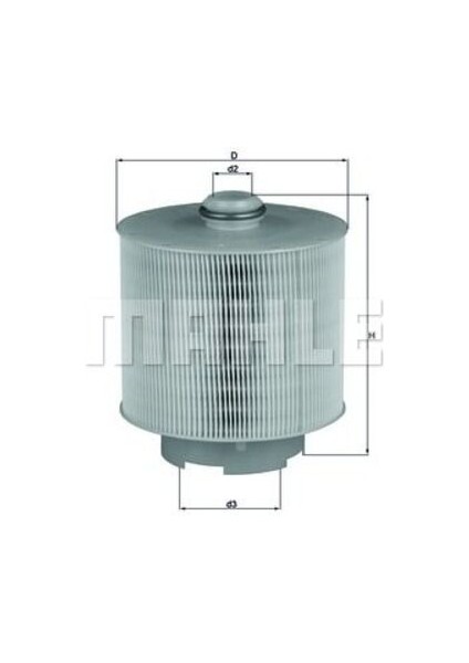 -Knecht-Behr LX10061D Hava Filtresi A4 A6 A6 Quattro Passat 2.5tdı 04-11 059133843B