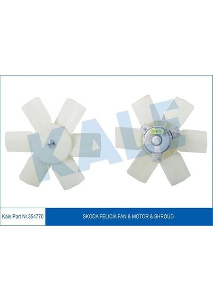 354770 Fan Motoru Skoda Felicia 6U0121207