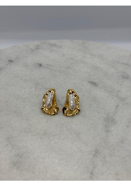 Pearl Gold Küpe