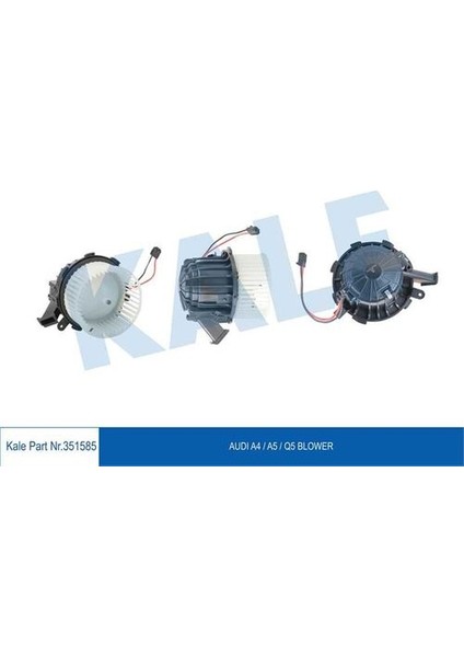 351585 Kalorifer Motoru A4 Avant 13-15 A4 Quattro 10-16 A5 Q5 12-17 Rs4 13-16 Rs5 10-15 8T1820021